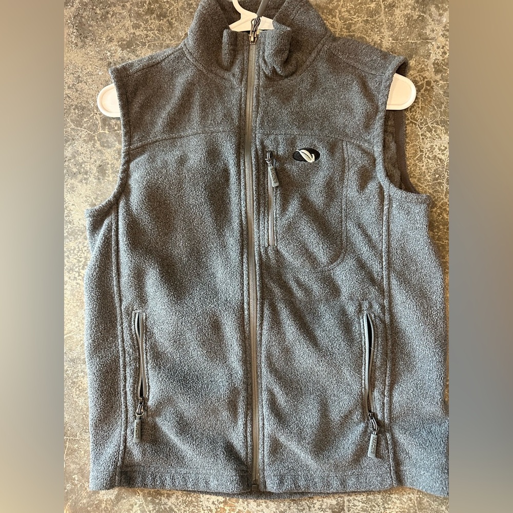 Kids Gray Fleece Vest